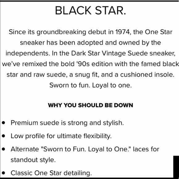 SOLD Men’s listing NWT Converse CTAS OX One Star - Picture 7 of 8